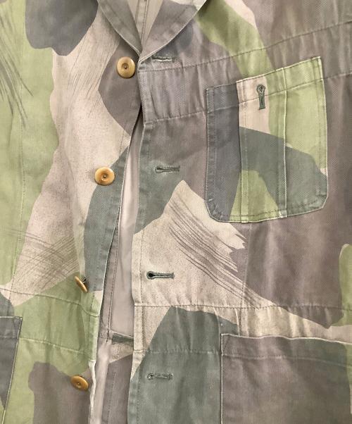 NIGEL CABOURN（ナイジェルケーボン）NIGEL CABOURN (ナイジェルケーボン) 長袖シャツ　NEW POCKET TENZING JACKET CAMO カーキ サイズ:50の古着・服飾アイテム