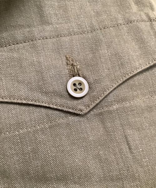 waiper（ワイパー）waiper (ワイパー) ミリタリーパンツ イギリス軍 1950’s MADE OF KAIHARA DENIM カーキ サイズ:6の古着・服飾アイテム