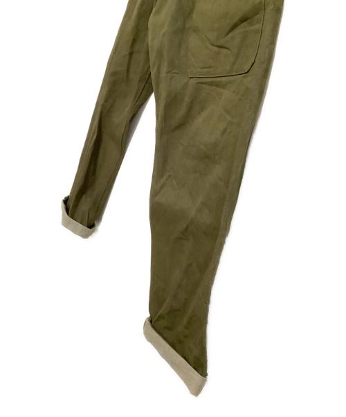 waiper（ワイパー）waiper (ワイパー) ミリタリーパンツ イギリス軍 1950’s MADE OF KAIHARA DENIM カーキ サイズ:6の古着・服飾アイテム