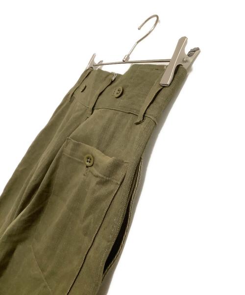 waiper（ワイパー）waiper (ワイパー) ミリタリーパンツ イギリス軍 1950’s MADE OF KAIHARA DENIM カーキ サイズ:6の古着・服飾アイテム
