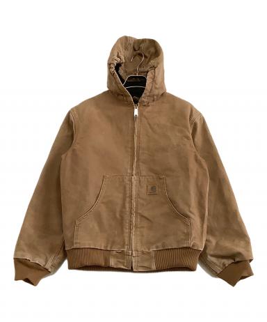 Carhartt アクティブジャケット パーカー 10-12 ブラウン 中綿入り 中古・古着通販】CarHartt (カーハート) アクティブジャケット