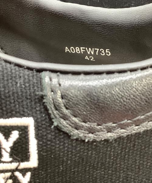 Maison MIHARA YASUHIRO（メゾン ミハラ ヤスヒロ）Maison MIHARA YASUHIRO (メゾン ミハラ ヤスヒロ) ローカットスニーカー ブラック サイズ:42の古着・服飾アイテム