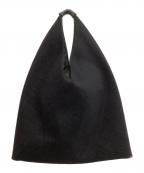 MM6 Maison Margielaエムエムシックスメゾンマルジェラ）の古着「メッシュトートバッグ ジャパニーズ」｜ブラック