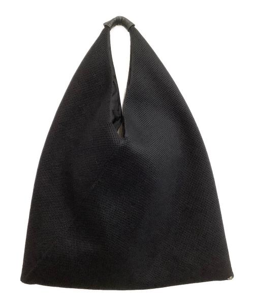 MM6 Maison Margiela（エムエムシックスメゾンマルジェラ）MM6 Maison Margiela (エムエムシックスメゾンマルジェラ) メッシュトートバッグ ジャパニーズ ブラックの古着・服飾アイテム