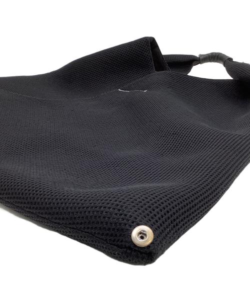 MM6 Maison Margiela（エムエムシックスメゾンマルジェラ）MM6 Maison Margiela (エムエムシックスメゾンマルジェラ) メッシュトートバッグ ジャパニーズ ブラックの古着・服飾アイテム