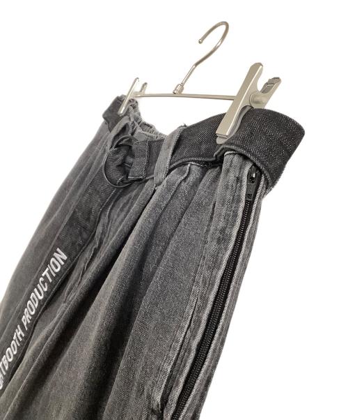 TBPR（タイトブース プロダクション）TBPR (タイトブース プロダクション) デニムパンツ　DENIM BALLOON PANTS ブラック サイズ:Lの古着・服飾アイテム