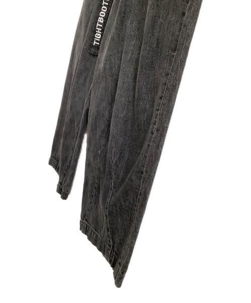 TBPR（タイトブース プロダクション）TBPR (タイトブース プロダクション) デニムパンツ　DENIM BALLOON PANTS ブラック サイズ:Lの古着・服飾アイテム
