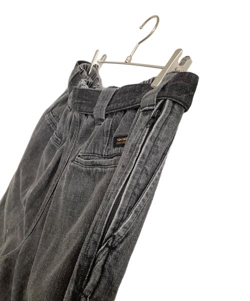 TBPR（タイトブース プロダクション）TBPR (タイトブース プロダクション) デニムパンツ　DENIM BALLOON PANTS ブラック サイズ:Lの古着・服飾アイテム