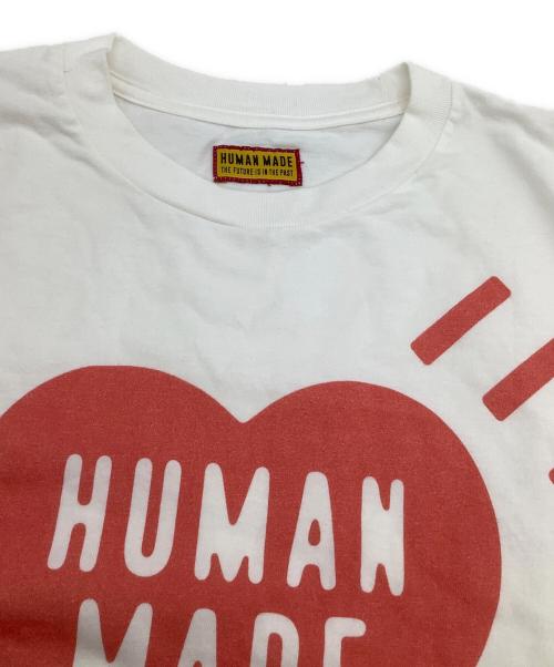 HUMAN MADE（ヒューマンメイド）HUMAN MADE (ヒューマンメイド) 半袖カットソー ホワイト サイズ:Mの古着・服飾アイテム