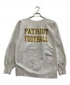 Champion REVERSE WEAVEチャンピオン リバース ウィーブ）の古着「スウェット　PATRIOT FOOTBALL」｜グレー