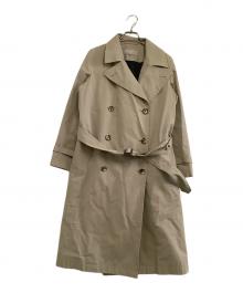 MARGARET HOWELL（マーガレットハウエル）の古着「インナー付きトレンチコート」｜ベージュ