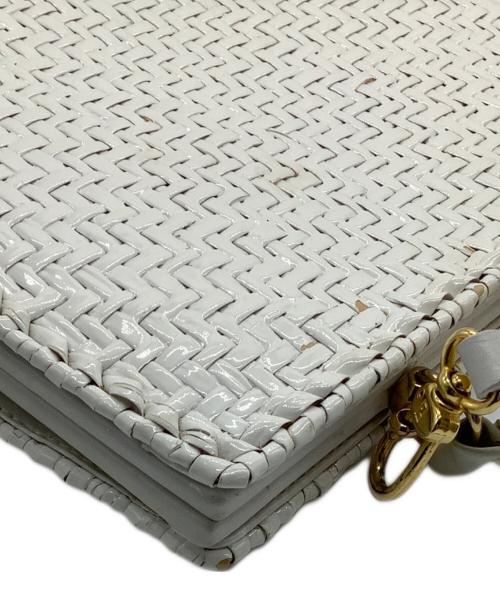 FENDI（フェンディ）FENDI (フェンディ) カゴバッグ ホワイトの古着・服飾アイテム