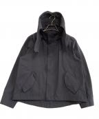 BEAUTY&YOUTHビューティーアンドユース）の古着「グログランフード2wayマウンテンパーカー」｜ネイビー