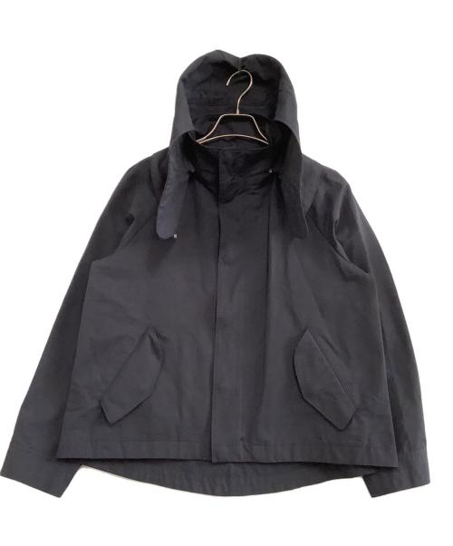 BEAUTY&YOUTH（ビューティーアンドユース）BEAUTY&YOUTH (ビューティーアンドユース) グログランフード2wayマウンテンパーカー ネイビー サイズ:Sの古着・服飾アイテム