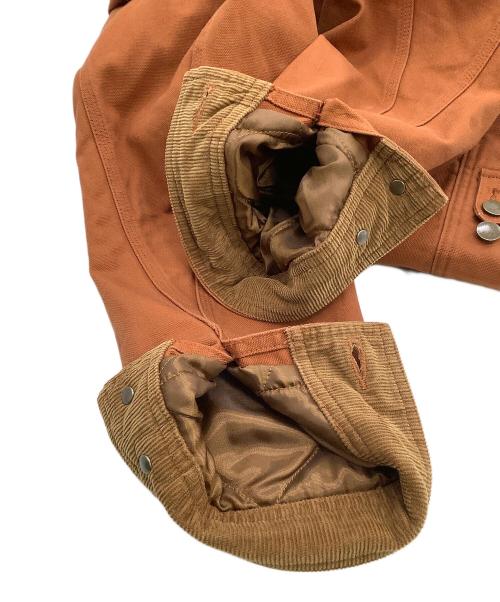 South2 West8（サウスツー ウエストエイト）South2 West8 (サウスツー ウエストエイト) ジャケット　コットンキャンバス ワークジャケット オレンジ サイズ:Mの古着・服飾アイテム