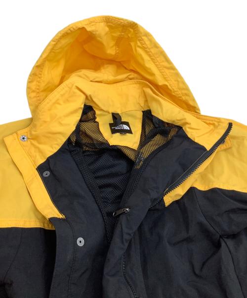 THE NORTH FACE（ザ ノース フェイス）THE NORTH FACE (ザ ノース フェイス) ナイロンジャケット　Hydrena Wind Jacket イエロー×ブラック サイズ:Sの古着・服飾アイテム