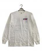 CHALLENGERチャレンジャー）の古着「長袖カットソー　CMC L/S TEE」｜ホワイト