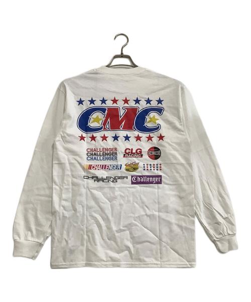 CHALLENGER（チャレンジャー）CHALLENGER (チャレンジャー) 長袖カットソー　CMC L/S TEE ホワイト サイズ:M 未使用品の古着・服飾アイテム