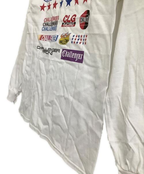 CHALLENGER（チャレンジャー）CHALLENGER (チャレンジャー) 長袖カットソー　CMC L/S TEE ホワイト サイズ:M 未使用品の古着・服飾アイテム