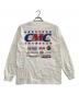 CHALLENGER (チャレンジャー) 長袖カットソー　CMC L/S TEE ホワイト サイズ:M 未使用品：9000円