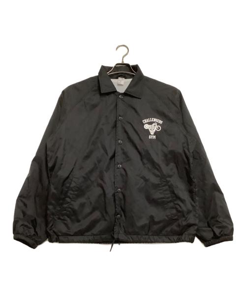 CHALLENGER（チャレンジャー）CHALLENGER (チャレンジャー) コーチジャケット　GYM COACH JACKET ブラック サイズ:Mの古着・服飾アイテム
