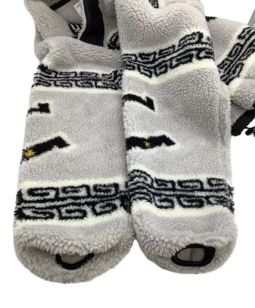 CHALLENGER（チャレンジャー）CHALLENGER (チャレンジャー) フリースジャケット　CLASSIC BOA JACKET グレー サイズ:Mの古着・服飾アイテム