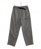 GOLDWINゴールドウイン）の古着「クライミングパンツ　ワンタックテーパードパンツ」｜グレー