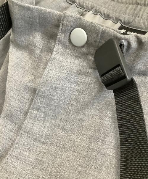 GOLDWIN（ゴールドウイン）GOLDWIN (ゴールドウイン) クライミングパンツ　ワンタックテーパードパンツ グレー サイズ:Mの古着・服飾アイテム