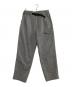 GOLDWIN（ゴールドウイン）の古着「クライミングパンツ　ワンタックテーパードパンツ」｜グレー