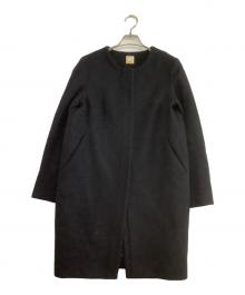 MUSE de Deuxieme Classe（ミューズ ドゥーズィエム クラス）の古着「ウールコート」｜ブラック