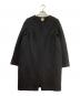 MUSE de Deuxieme Classe（ミューズ ドゥーズィエム クラス）の古着「ウールコート」｜ブラック