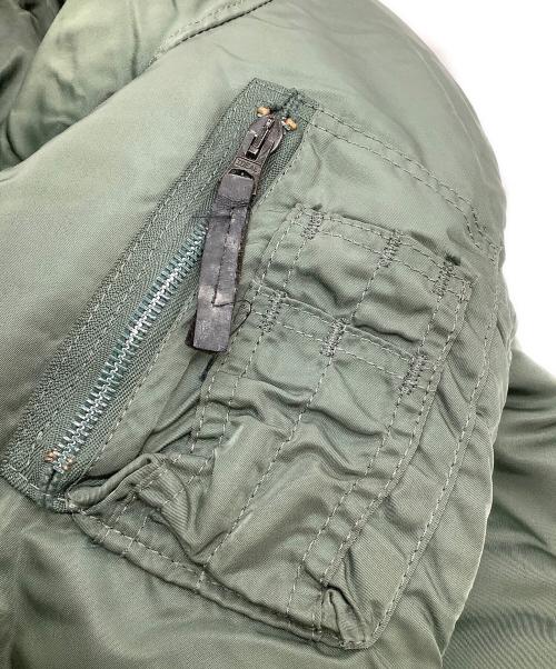 ALPHA（アルファ）ALPHA (アルファ) N-2Bフライトジャケット カーキ サイズ:Mの古着・服飾アイテム