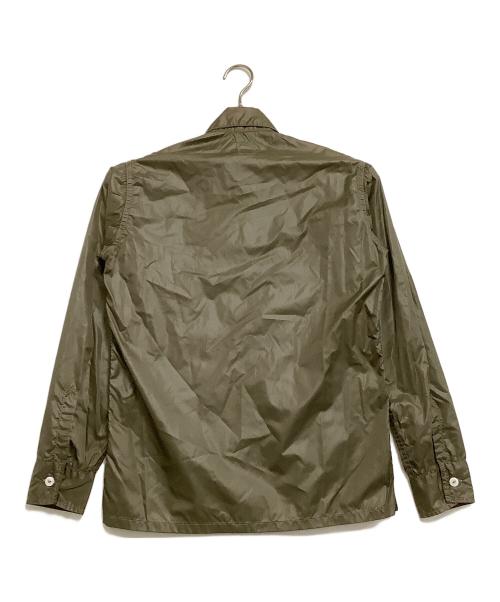 POST O'ALLS（ポストオーバーオールズ）POST O'ALLS (ポストオーバーオールズ) ナイロンジャケット カーキ サイズ:XSの古着・服飾アイテム