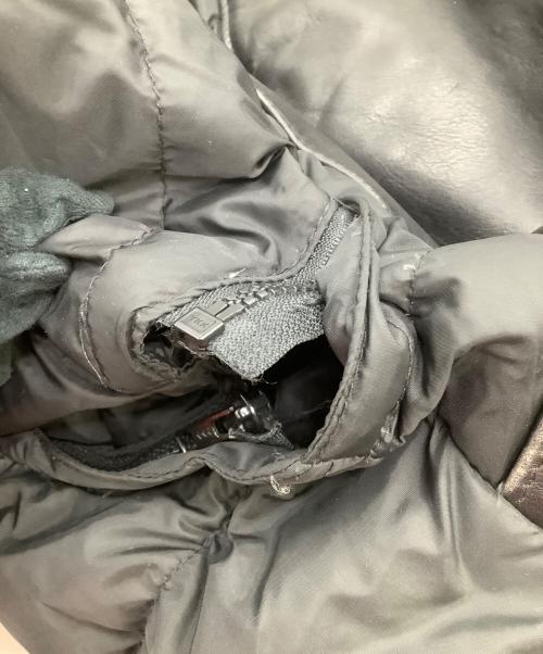 Schott（ショット）Schott (ショット) ダウンジャケット ブラック サイズ:48の古着・服飾アイテム