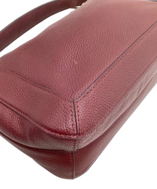 Kate Spade（ケイトスペード）Kate Spade (ケイトスペード) ショルダーバッグ クラッシュ ぺブル ボルドーの古着・服飾アイテム