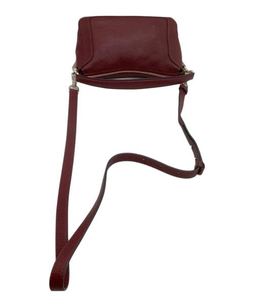 Kate Spade（ケイトスペード）Kate Spade (ケイトスペード) ショルダーバッグ クラッシュ ぺブル ボルドーの古着・服飾アイテム