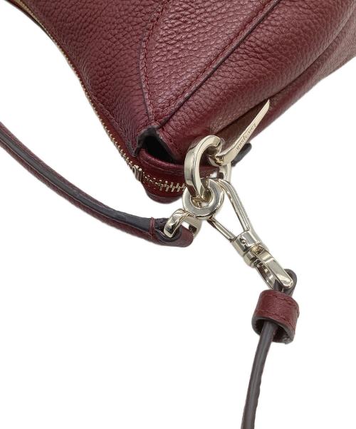 Kate Spade（ケイトスペード）Kate Spade (ケイトスペード) ショルダーバッグ クラッシュ ぺブル ボルドーの古着・服飾アイテム