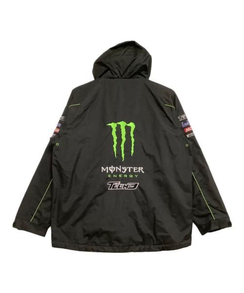 MONSTER energy（モンスターエナジー）MONSTER energy (モンスターエナジー) Tech3 (テック3) フーデッドジャケット ブラック サイズ:Lの古着・服飾アイテム