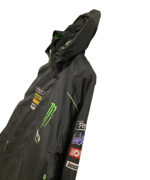 MONSTER energy（モンスターエナジー）MONSTER energy (モンスターエナジー) Tech3 (テック3) フーデッドジャケット ブラック サイズ:Lの古着・服飾アイテム