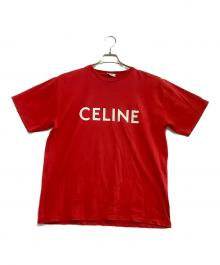 CELINE（セリーヌ）の古着「半袖Tシャツ　21SS」｜レッド