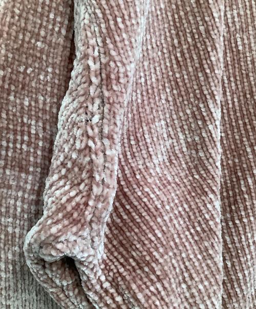 KITH（キス）KITH (キス) ベロアパーカー ピンク サイズ:XLの古着・服飾アイテム