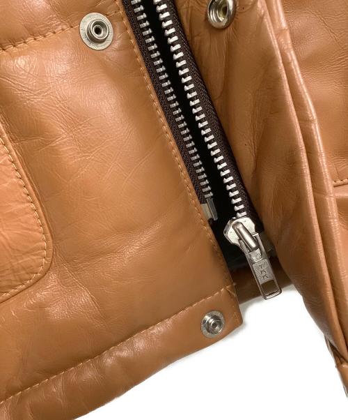 ROBERTO MASSINI（ロベルトマッシーニ）ROBERTO MASSINI (ロベルトマッシーニ) ダウンジャケット ブラウン サイズ:Mの古着・服飾アイテム