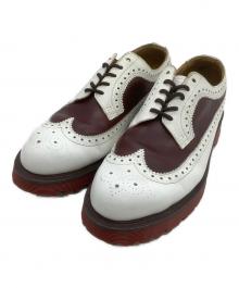 Dr.Martens（ドクターマーチン）の古着「ウィングチップシューズ」｜ブラウン×ホワイト