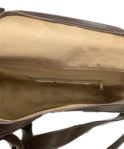 HIROKO HAYASHI（ヒロコ ハヤシ）HIROKO HAYASHI (ヒロコ ハヤシ) レザーリュック ブラウンの古着・服飾アイテム