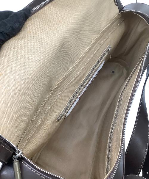 HIROKO HAYASHI（ヒロコ ハヤシ）HIROKO HAYASHI (ヒロコ ハヤシ) レザーリュック ブラウンの古着・服飾アイテム