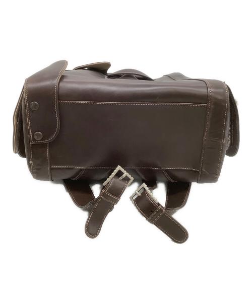 HIROKO HAYASHI（ヒロコ ハヤシ）HIROKO HAYASHI (ヒロコ ハヤシ) レザーリュック ブラウンの古着・服飾アイテム