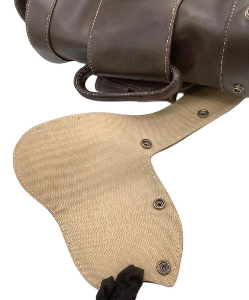 HIROKO HAYASHI（ヒロコ ハヤシ）HIROKO HAYASHI (ヒロコ ハヤシ) レザーリュック ブラウンの古着・服飾アイテム