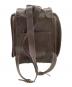 HIROKO HAYASHI (ヒロコ ハヤシ) レザーリュック ブラウン：15000円