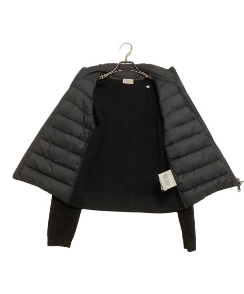 MONCLER（モンクレール）MONCLER (モンクレール) ダウンジャケット　MAGLIONE TRICOT CARDIGAN ブラック サイズ:XSの古着・服飾アイテム