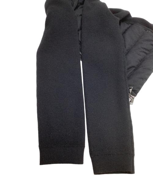 MONCLER（モンクレール）MONCLER (モンクレール) ダウンジャケット　MAGLIONE TRICOT CARDIGAN ブラック サイズ:XSの古着・服飾アイテム